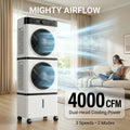 Portable Dual Head Air Cooler